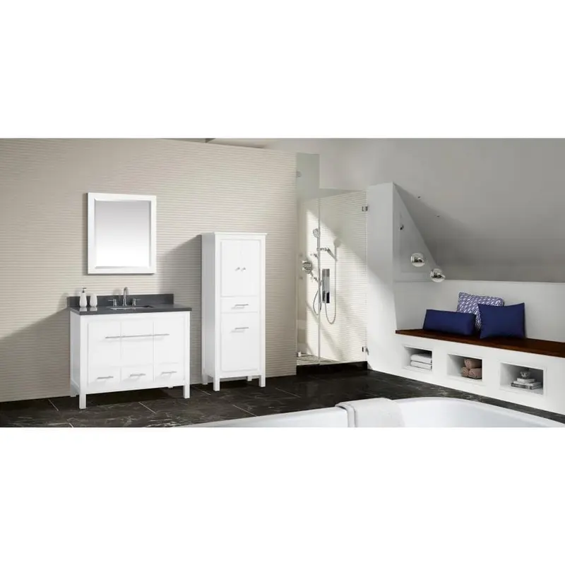 Avanity 43-in Gray Quartz Bathroom Vanity TopGray