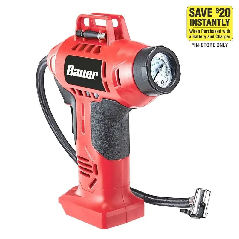20v Hypermax Lithium-Ion Cordless 0-160 PSI Power Inflator - Tool Only