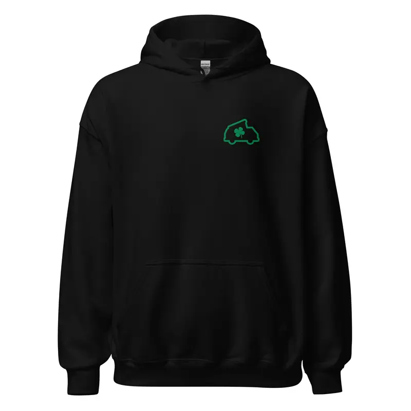 Lucky Westy Unisex HoodieBlack / S
