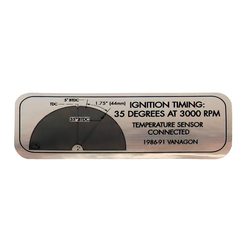 Timing Set Decal (Digifant)