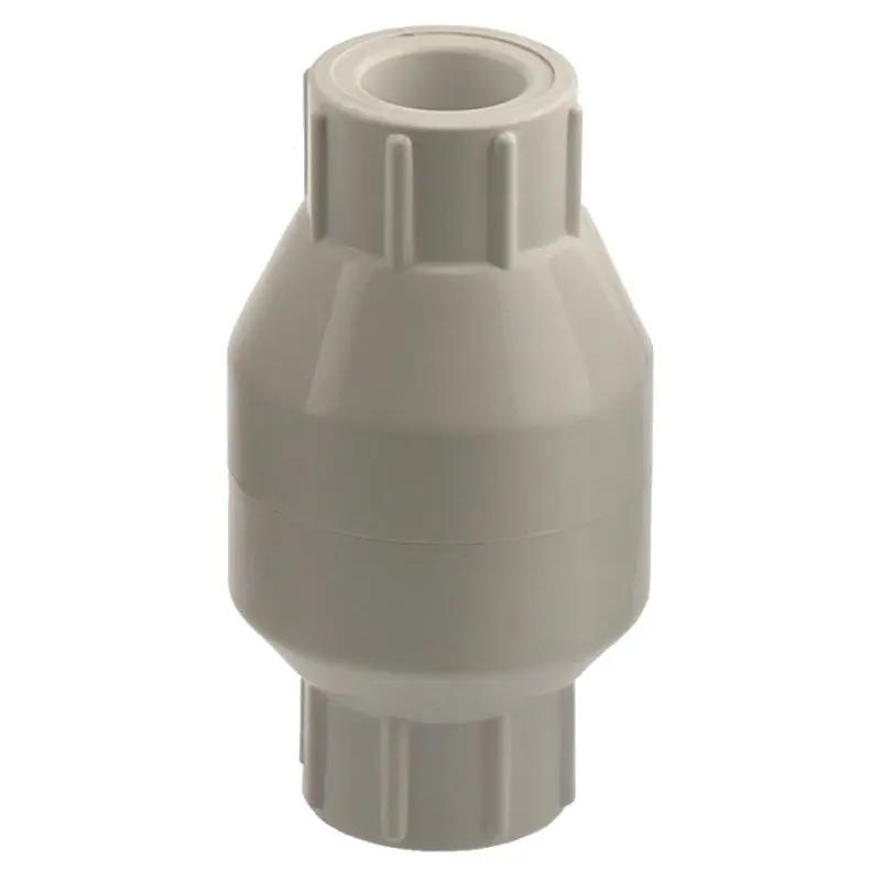 Boshart U1710S-05 In-Line Check Valve, 1/2 in, Socket, 100 psi Pressure, PVC Body