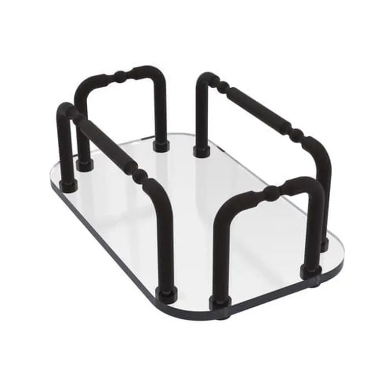 Allied Brass Vanity Top Guest Towel Holder in Oil Rubbed Bronze