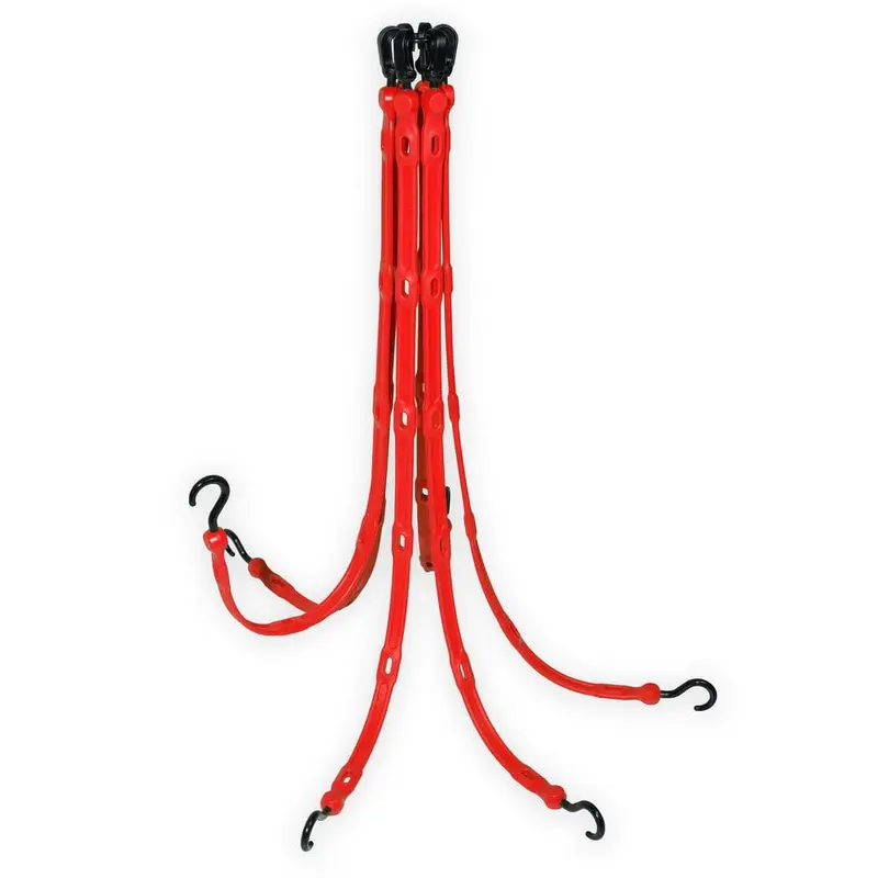 36 in. 6-Arm Flex-Web in Red