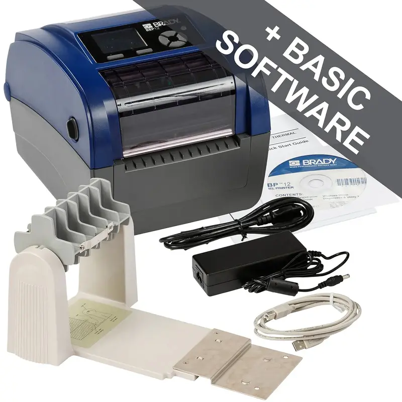 Brady BBP12 Label Printer 300 dpi | EU VariantsEU with Unwinder