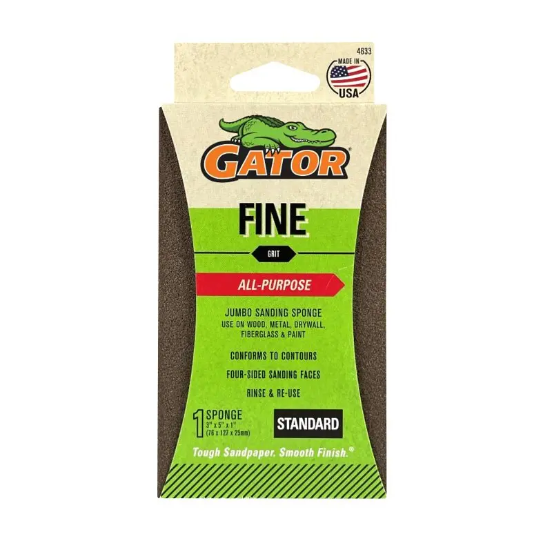 SANDING SPONGE 3X5X1IN FINE