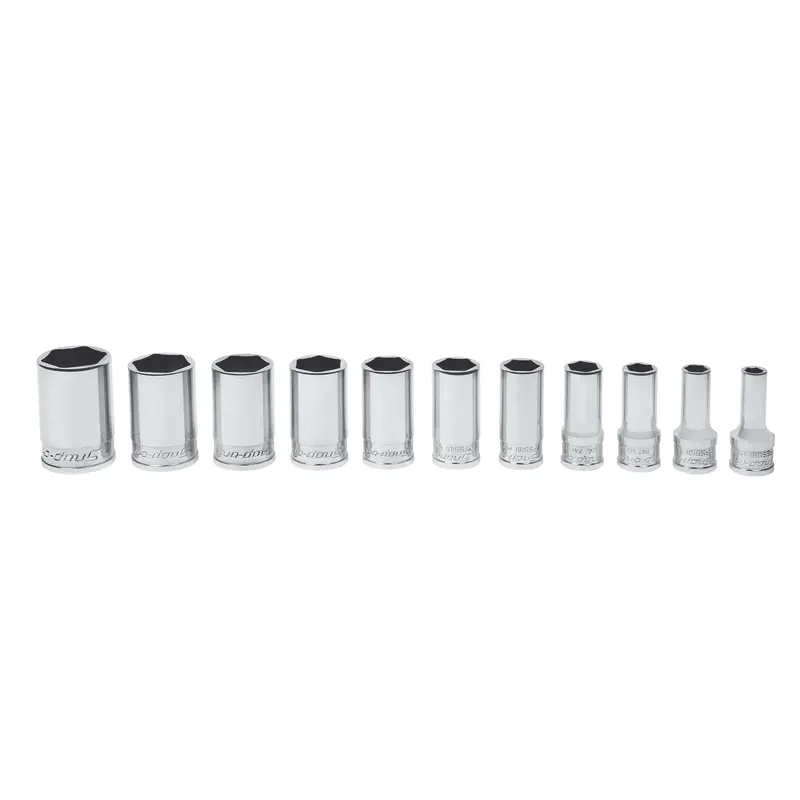 11 pc 3/8" SAE Socket Set
