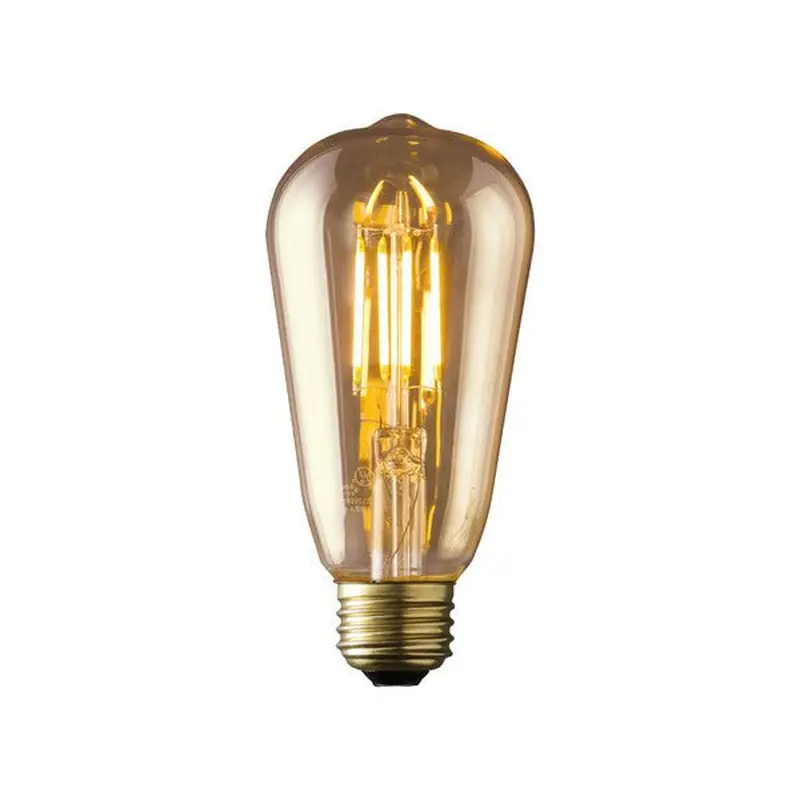 Led-e-st64-e27-8w-fila-2200k-ct brown | OPP00270