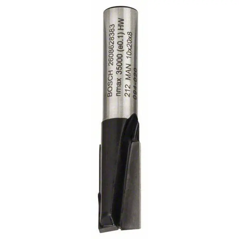 Straight Bit 8mm, D1 10mm, L 20mm, G 51mm