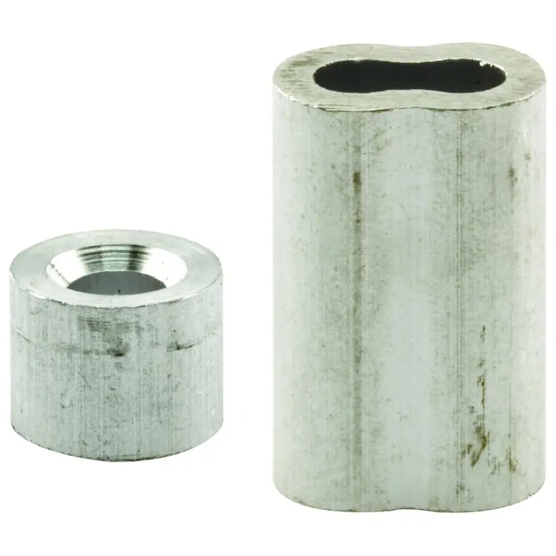 Prime-Line GD 12154 Cable Ferrule and Stop, Aluminum