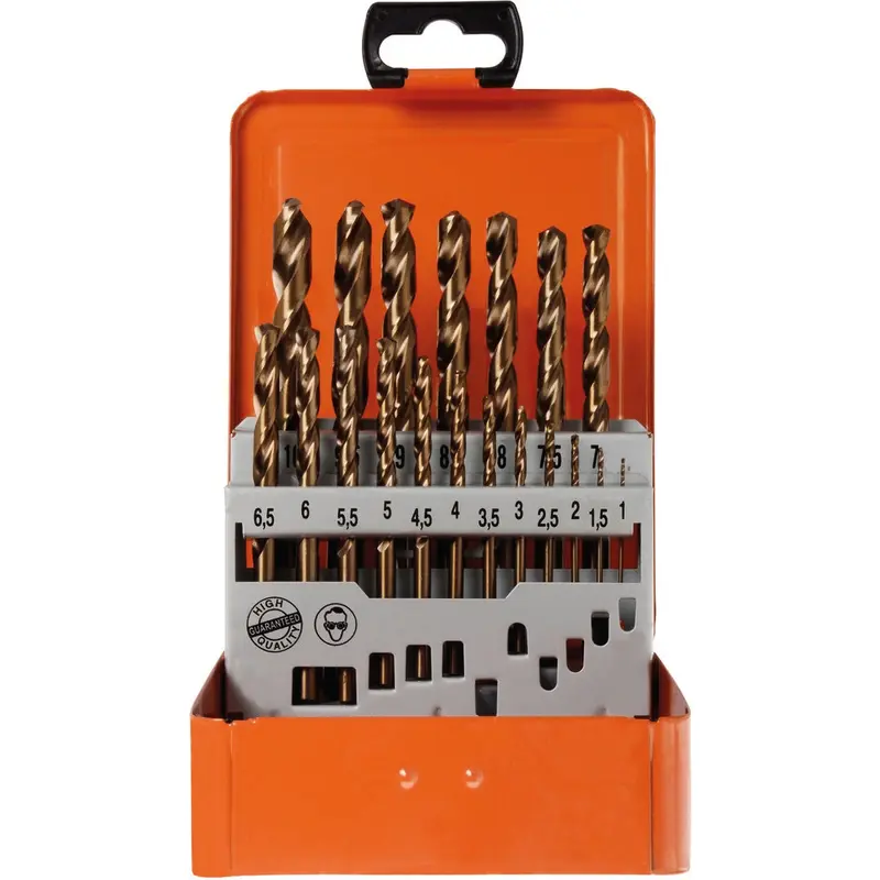Twist drill set HSS-Co 1-10/0.5 mm 19 pcs ECO | 60381