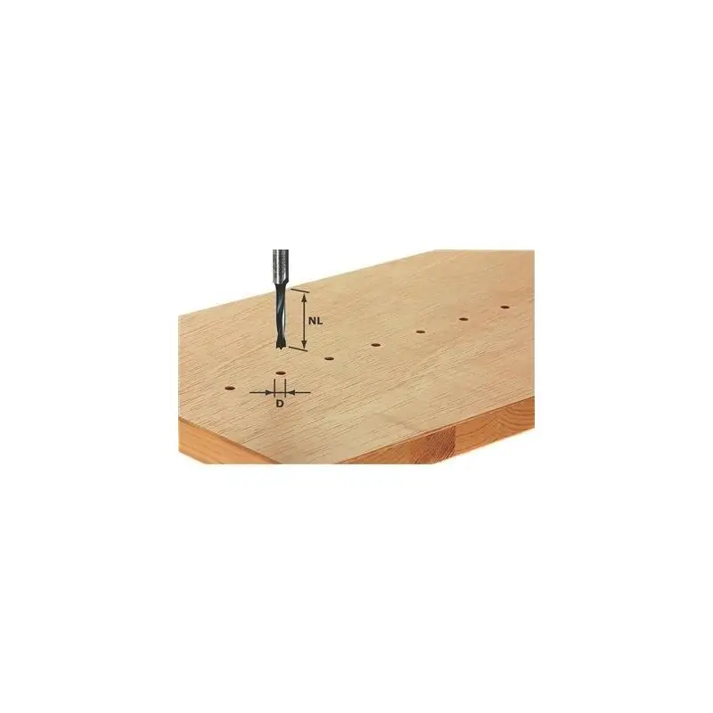 Festool | 491068 Dowel Drill Router Bit, Hw 8X30mm