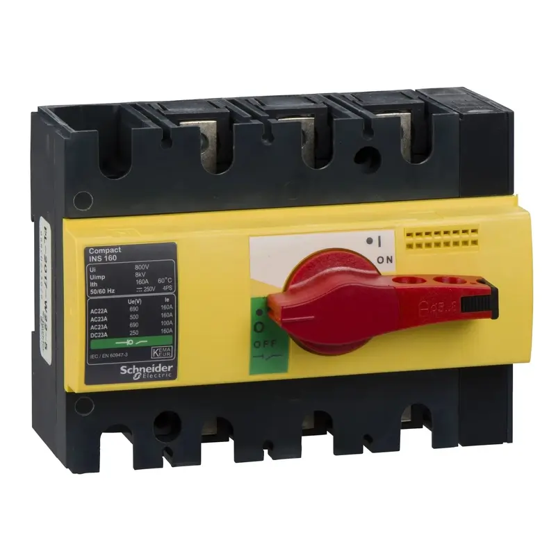 Schneider Compact INS160 3-Pole 160A Switch