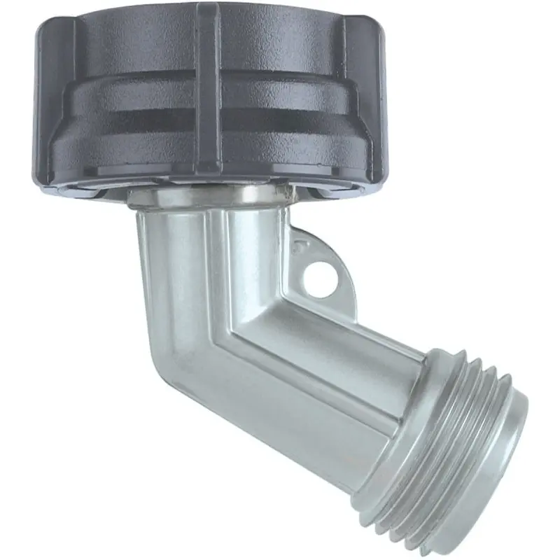 Gilmour 801604-1001 Hose Connector, Die-Cast Zinc, Nickel, For: Garden Hose