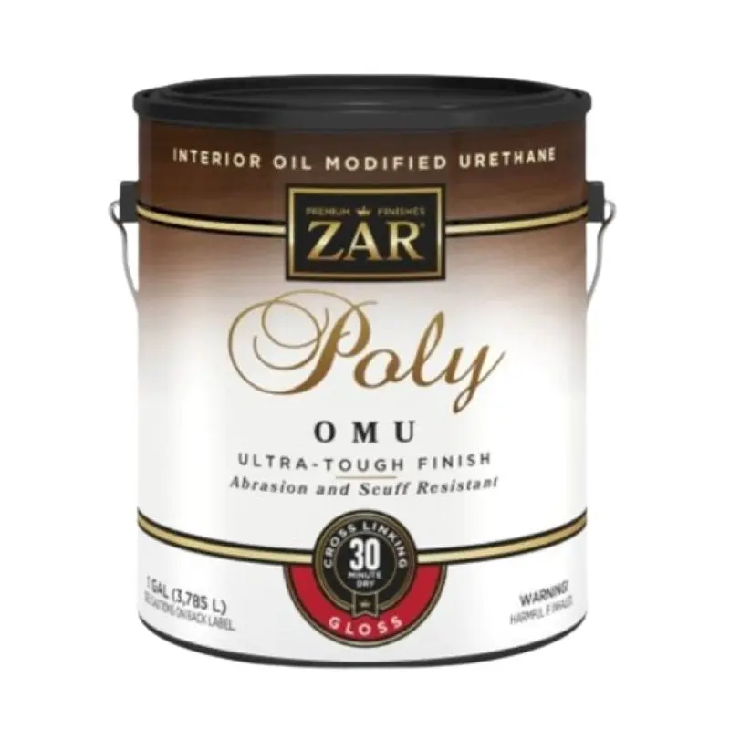 ZAR 36013 Polyurethane, Gloss, Liquid, Milky Clear, 1 gal, Can
