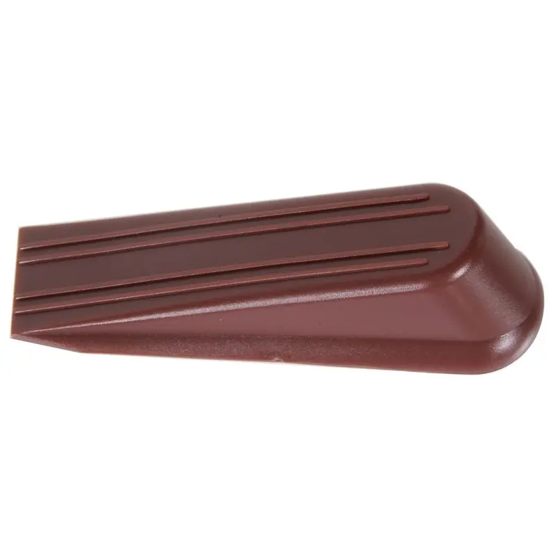 5 in. Brown Door Stop Wedge (5-Pack)0.522 / each