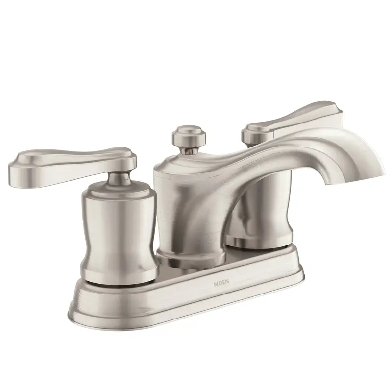 Belhurst Chrome two-handle low arc bathroom faucetChrome