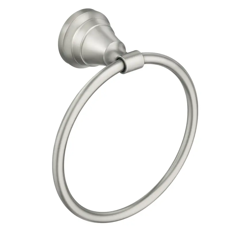 Halle Spot resist brushed nickel towel ringSpot Resist Brushed Nickel