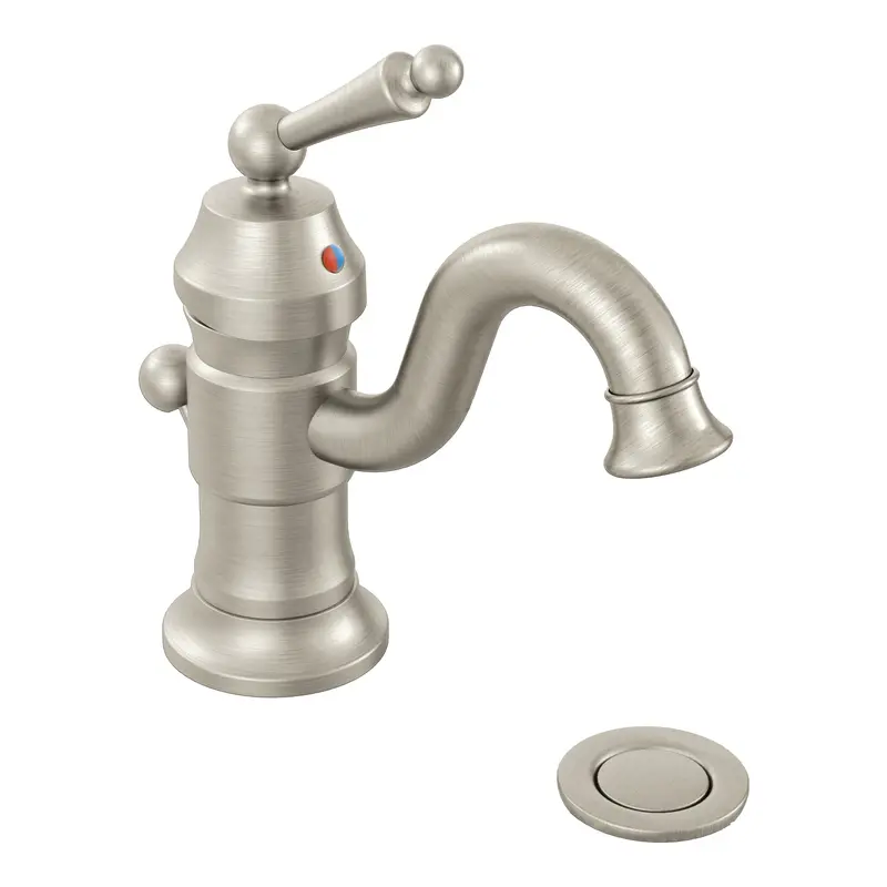 Waterhill Chrome One-Handle High Arc Bathroom FaucetChrome