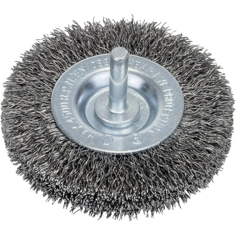 Wire Wheel Crimped Wire Shank 6x75mm
