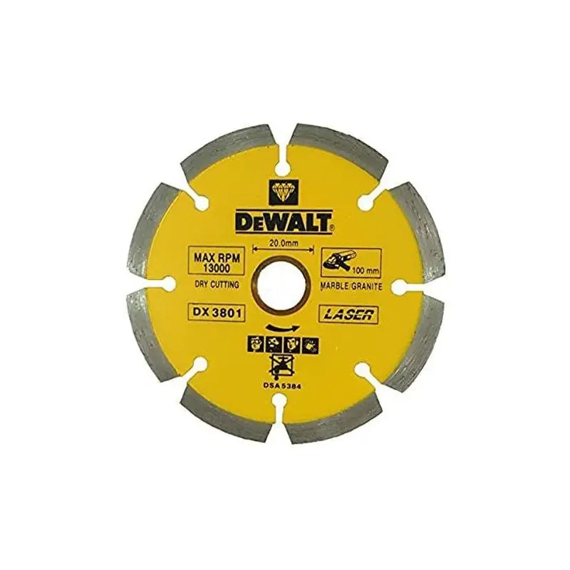 DEWALT DX3801 Laser Segmented Blades