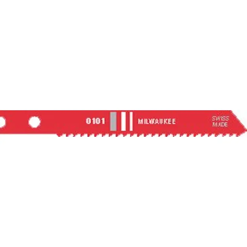Milwaukee 48-42-5192 Jig Saw Blade, 9/32 in W, 5-1/4 in L, 14 TPI, Bi-Metal Cutting Edge