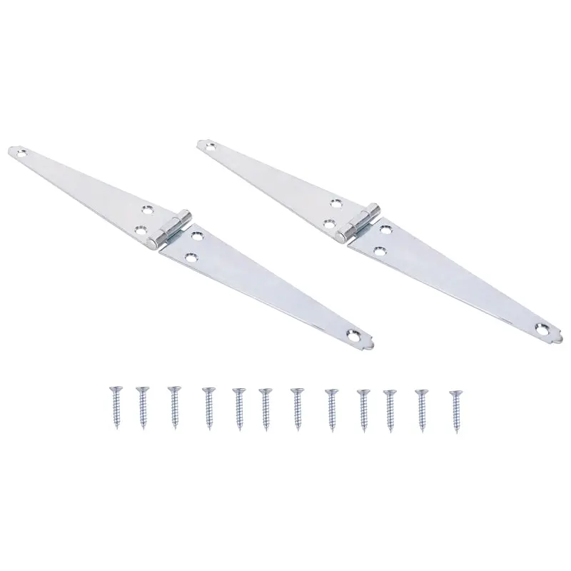 ProSource LSH-Z06-C2PS Strap Hinge, 1.8 mm Thick Leaf, Steel, 180 Range of Motion