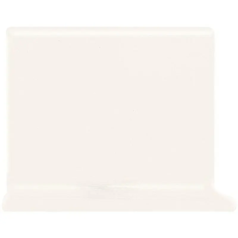 American Olean Matte Designer White Ceramic Cove Base Tile (6-in x 6-in)