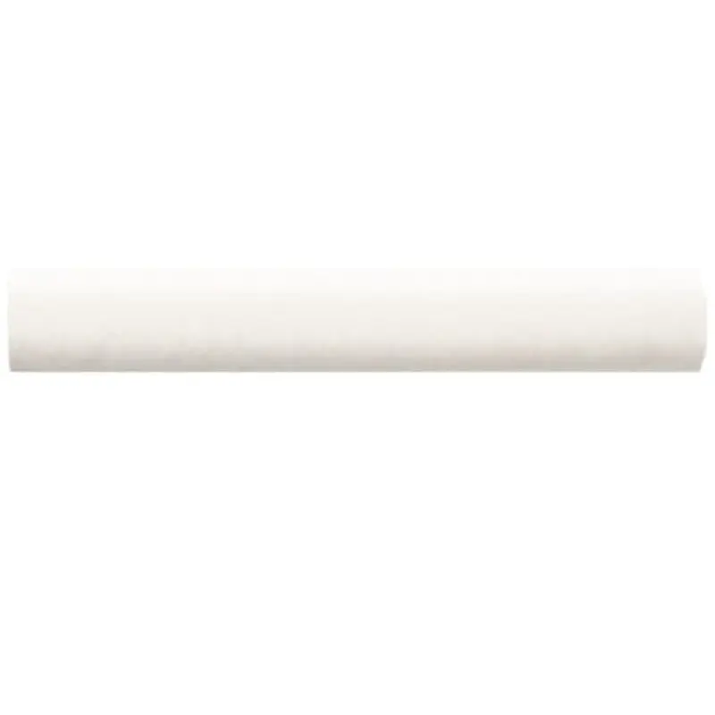 American Olean Bright White Ceramic Quarter Round Tile (1-in x 6-in)