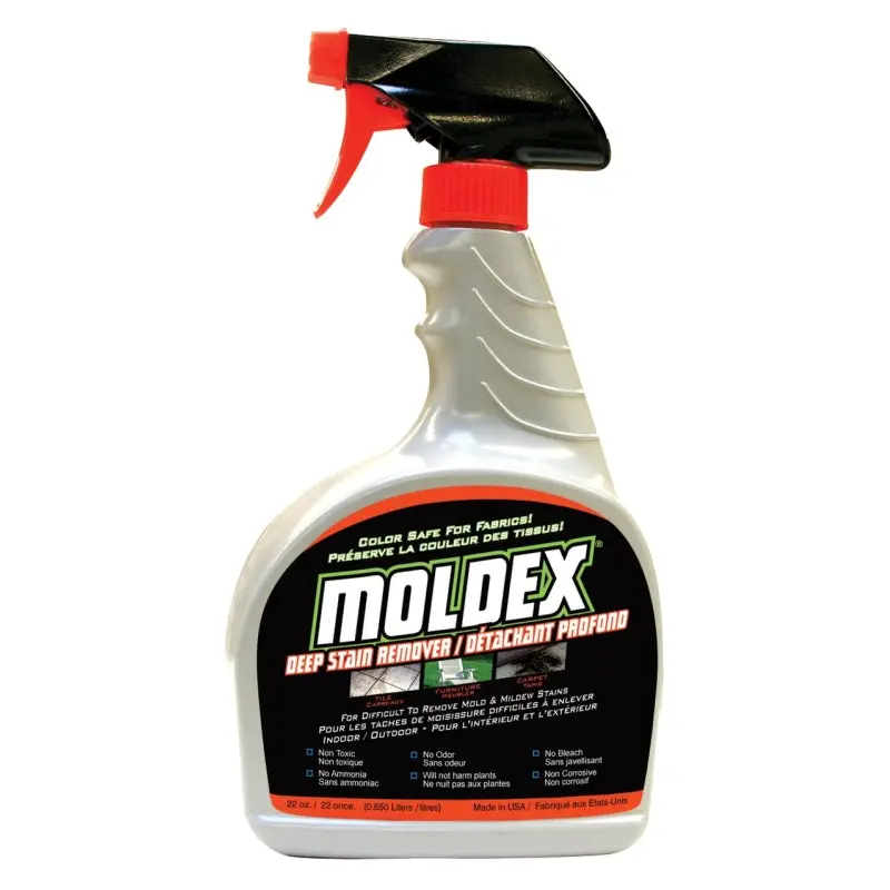 Moldex 5312 Non-Bleach Stain Remover, 946 mL, Liquid