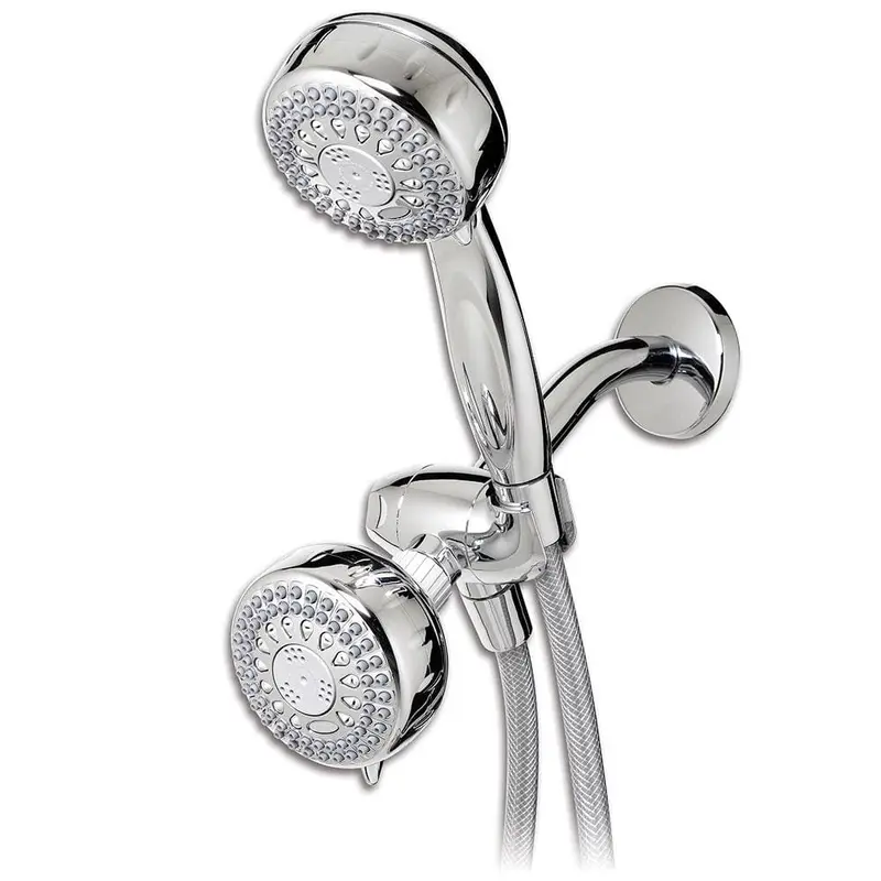5-spray 3.5 in. Dual Shower Head and Handheld Shower Head in Chrome1.86 / each
