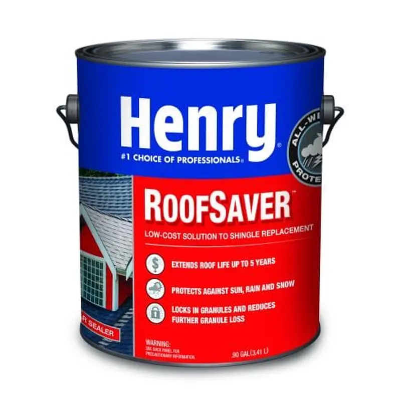 812 RoofSaver Clear Sealer Shingle Coating to Extend Shingle Life  0.90 Gal9.5 / each