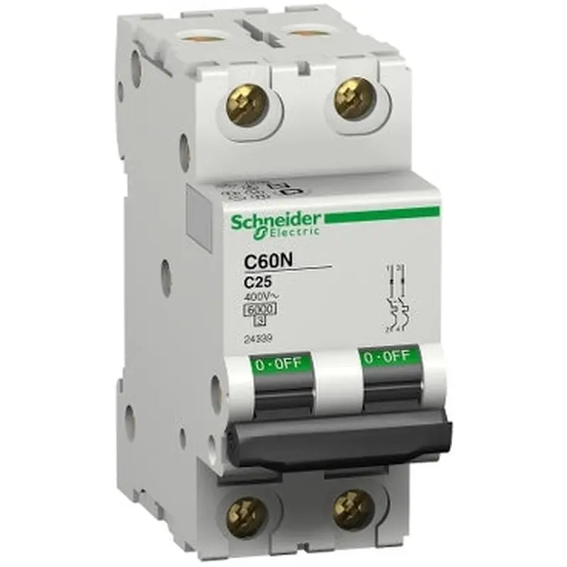 Circuit breaker |  C60N 2P  6A  C