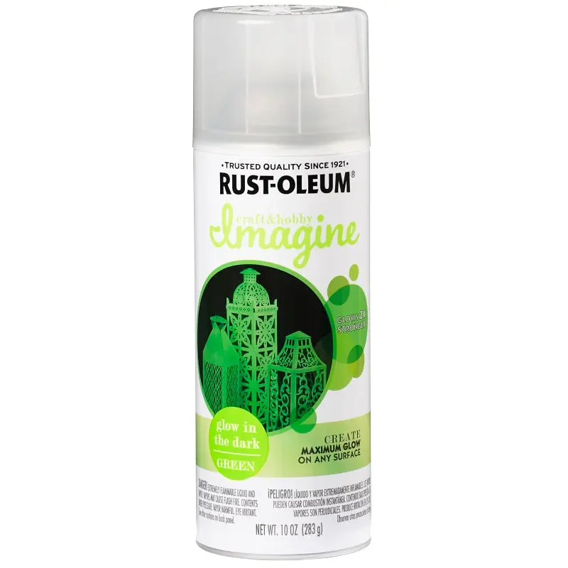 Rust-Oleum Imagine 353726 Craft Spray Paint, Green MAX, 10 oz, Can