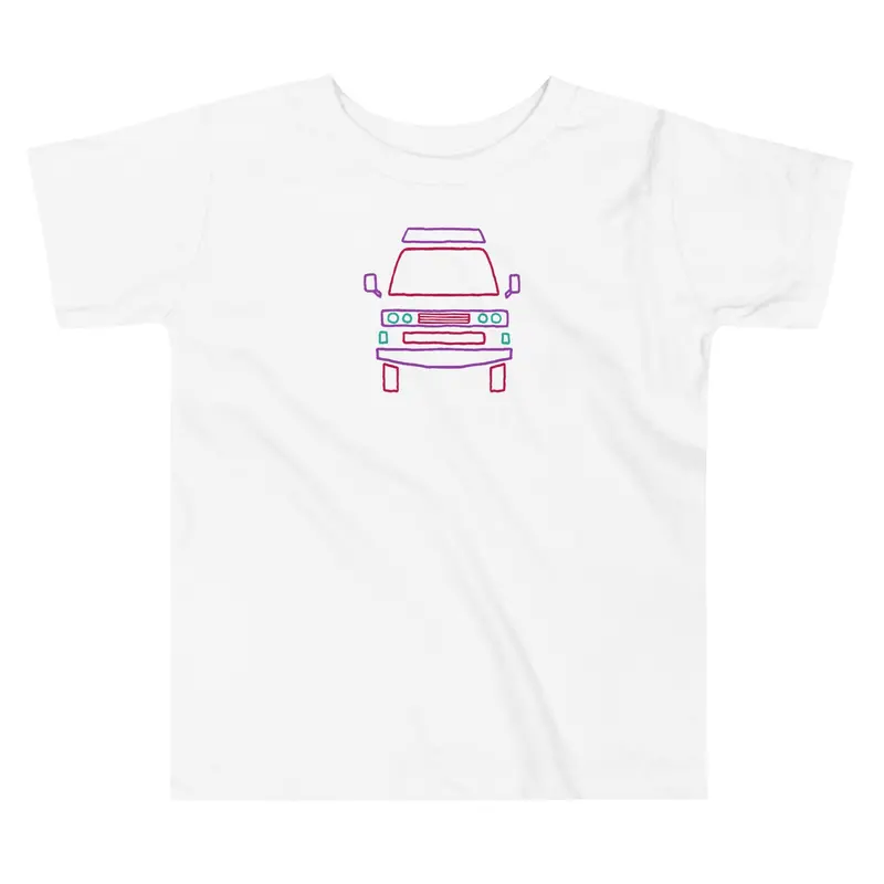 Friendly Face Toddler T-ShirtBlack / 2T