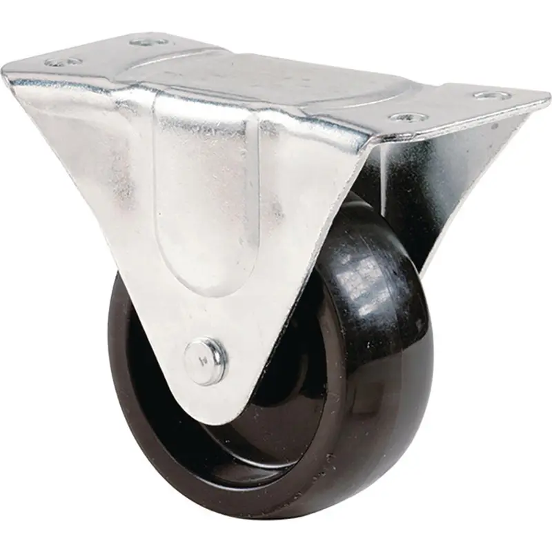 3 in. Polypropylene Wheel Rigid Plate Caster 210 lbs. Load Rating.71 / each