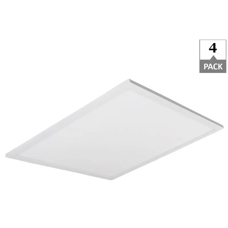 50-Watt 2 ft. x 4 ft. White Integrated LED Flat Panel 4000K (4-Pack)11 / package