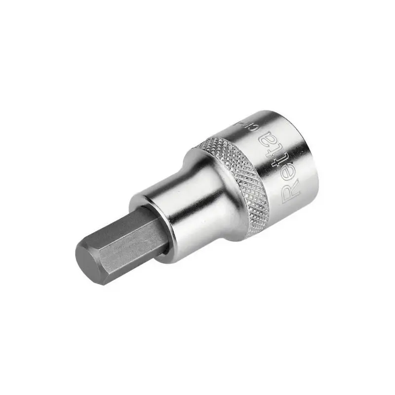 Retta 1/2 Inch Short Hex Bit Socket 4 x 30 mm | RAL5004