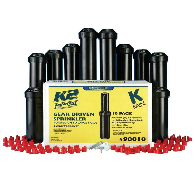 5 in. K2 Gear Drive Sprinklers (10-Pack)9.0 / case