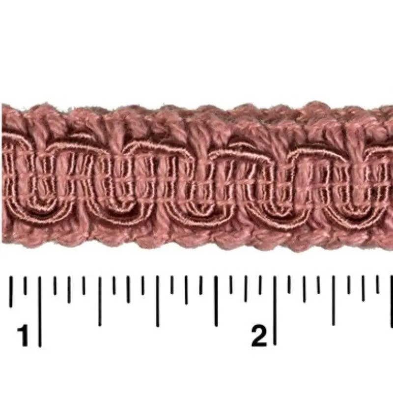 Rayon Scroll Gimp - S21 Light Rose 36 Yards