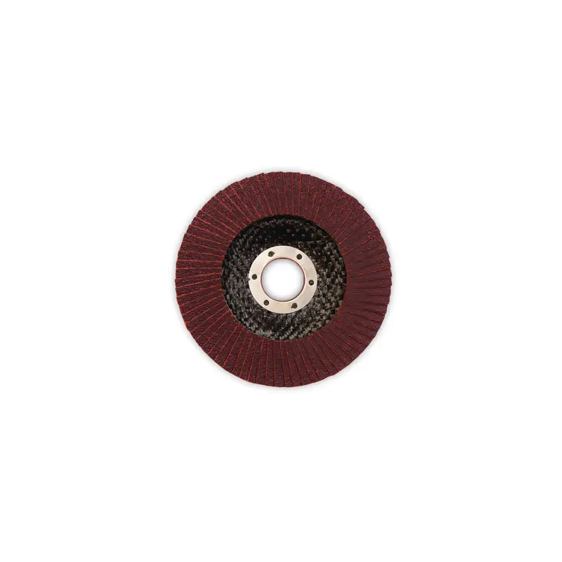 aluminum oxide flap wheel 10 pcs | HFR100*120