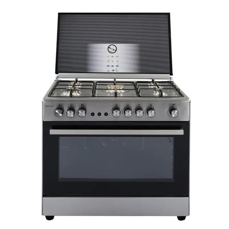 GC9060B5S - 5 Burners - Gas Cooker - Black