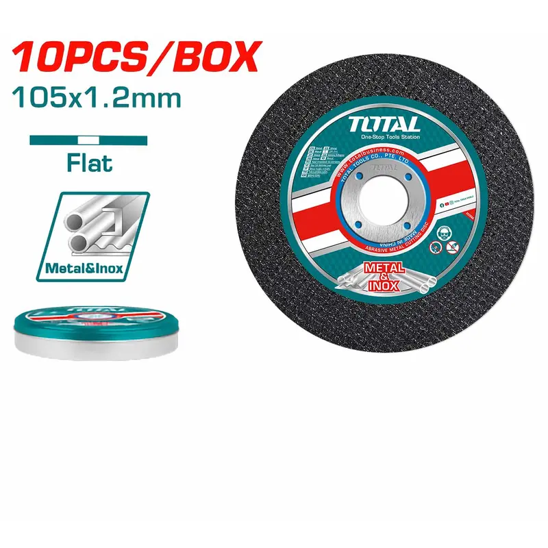 TAC2211005 10 Pcs Abrasive Metal Cutting Disc Set