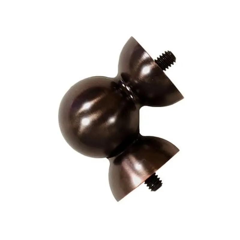 allen   roth Oil-Rubbed Bronze Single Curtain Rod Bracket