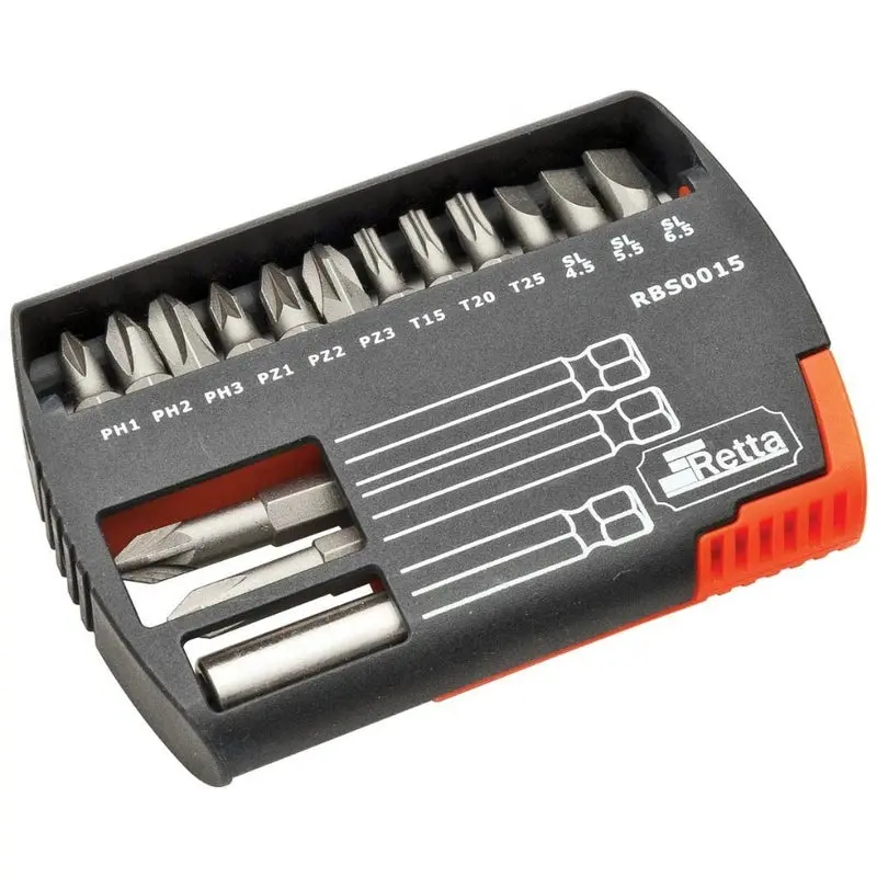 15 Pcs Bits Set with Bit Holder | RBS0015