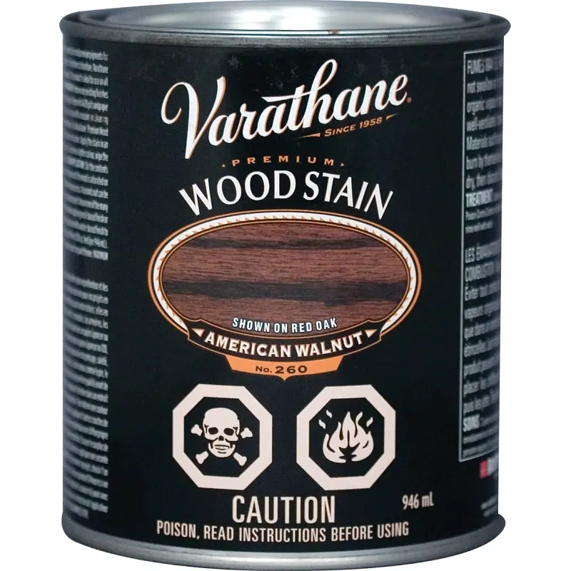 Varathane Y215325H Stain, American Walnut, Liquid, 946 mL