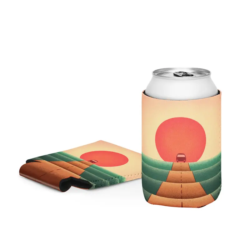 Sunset Road Can CoozieRegular 12 oz