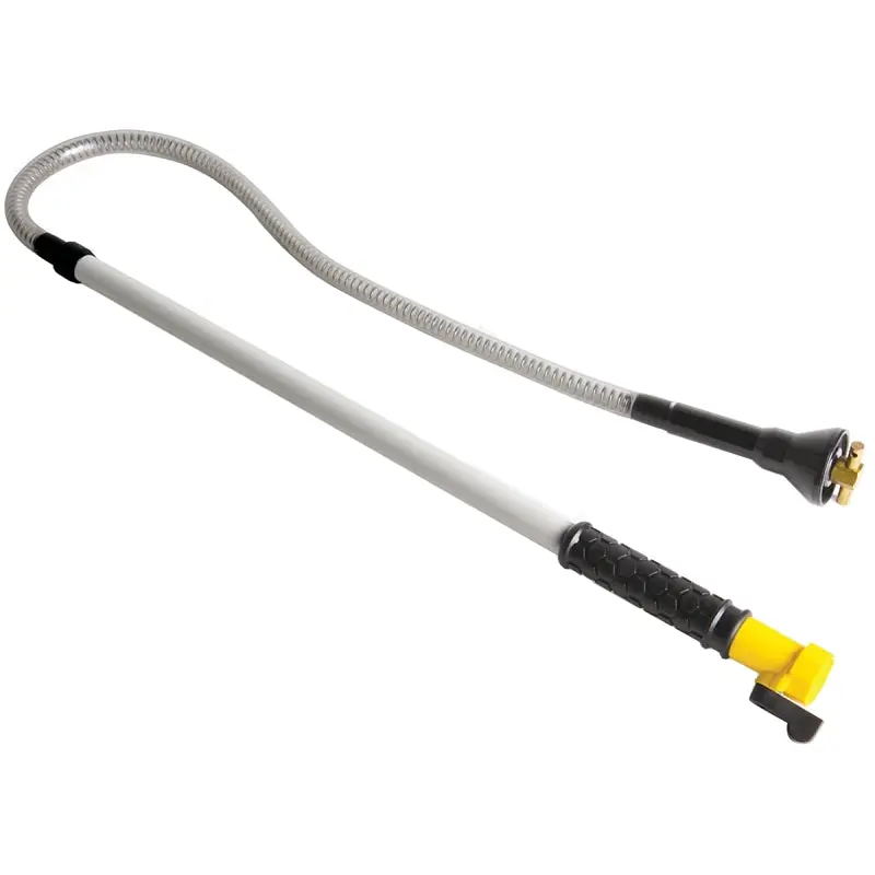 Camco 40074 RV Swivel Stick, Flexible, Polypropylene, White
