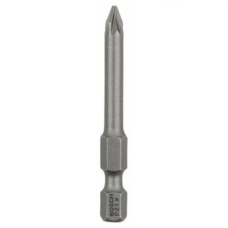 Screwdriver Bit PZ1 49mm 1/4" E6.3 Shank Extra-Hard 3pcs