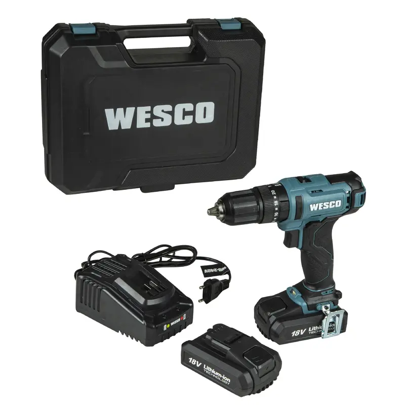 Wesco 18V Cordless Impact Drill | WS2390K2