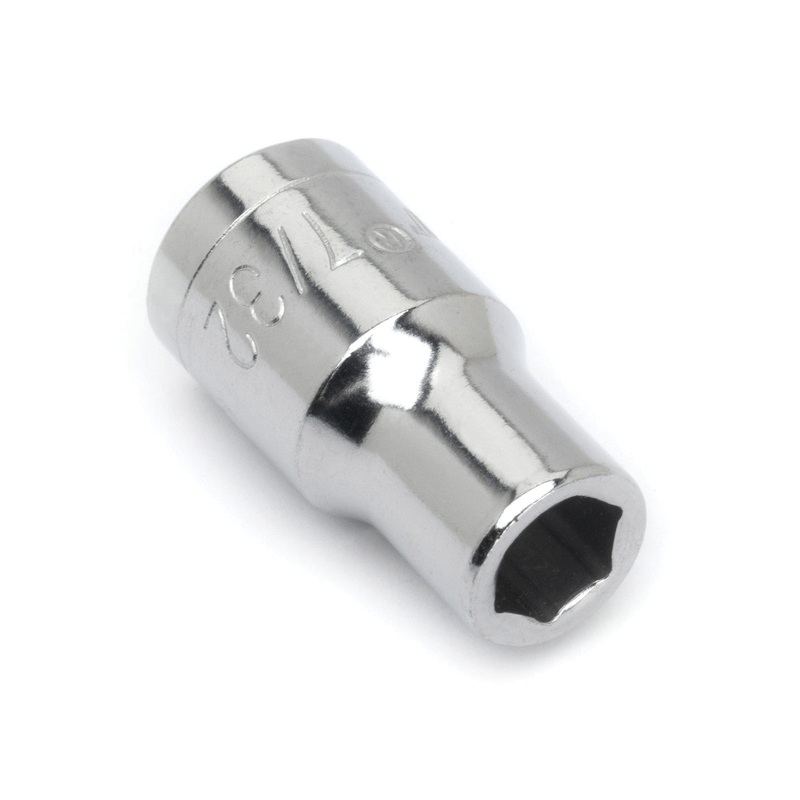 CRESCENT CDS2N Socket, System of Measurement: Imperial, Standard Length, 7/32 in Socket, 1/4 in Drive, 6-Point